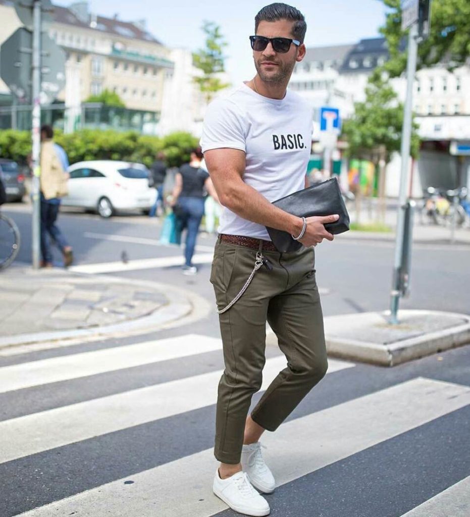 Chinos With Sneakers Style - Beyoung Blog