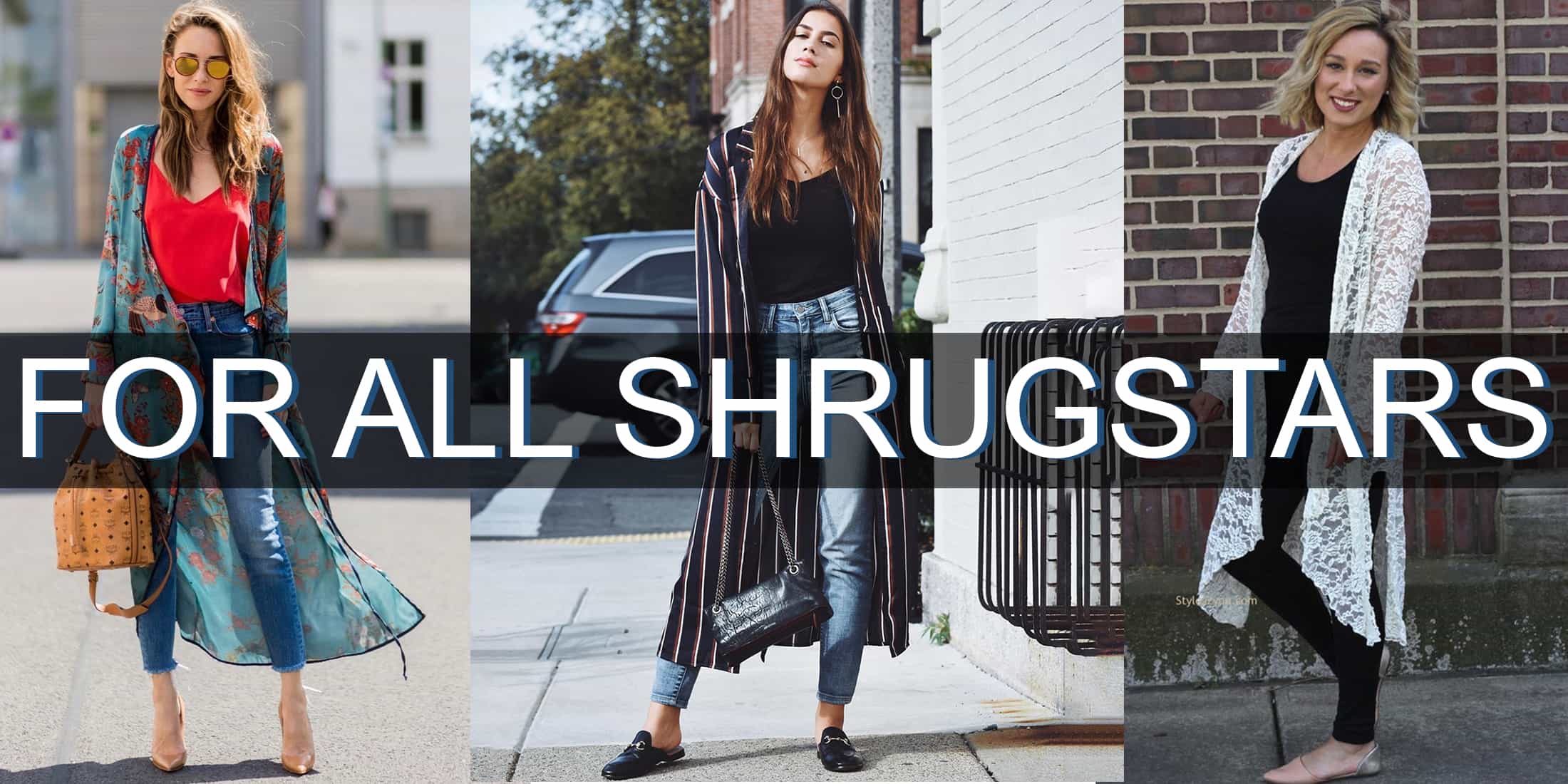 different types of shrugs