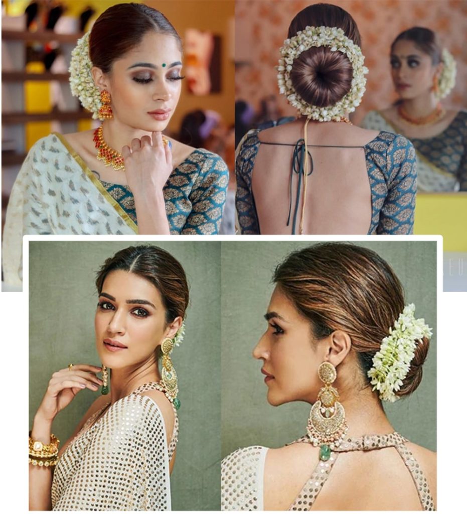 20 Simple Juda Hairstyles for Wedding Sarees and Lehengas