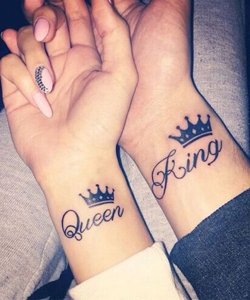 Best Couple Tattoo Design