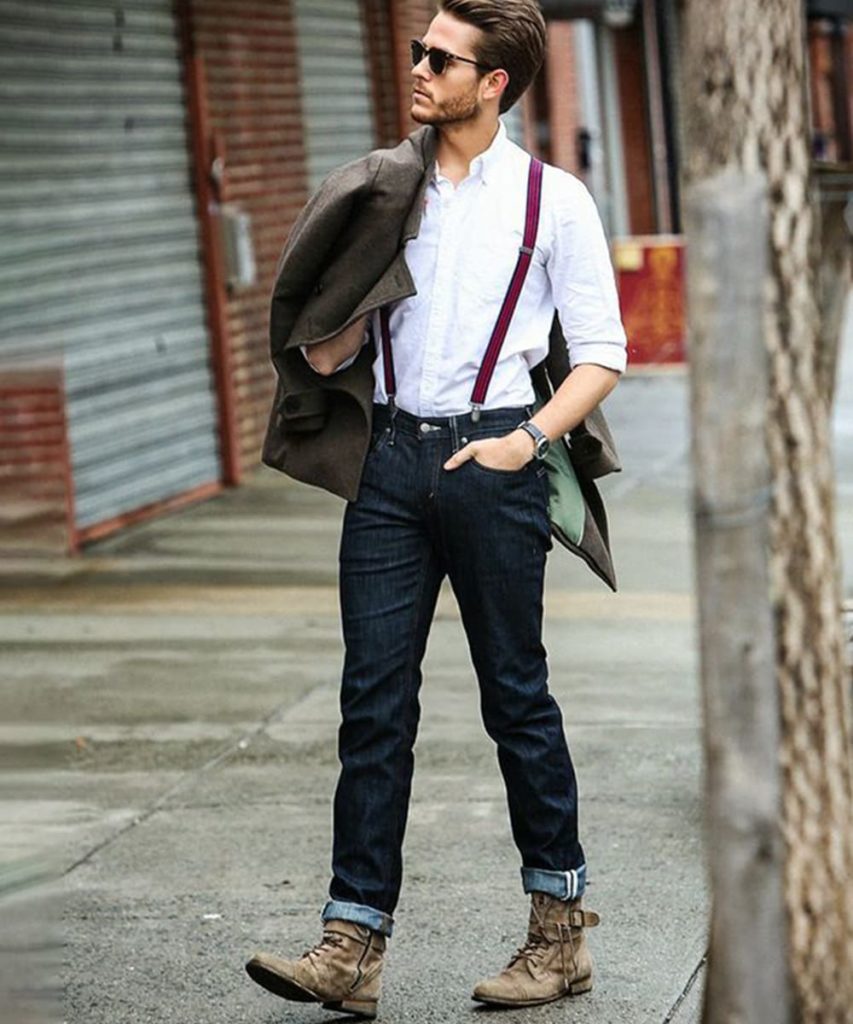 Aggregate more than 79 pants with attached suspenders super hot - in ...