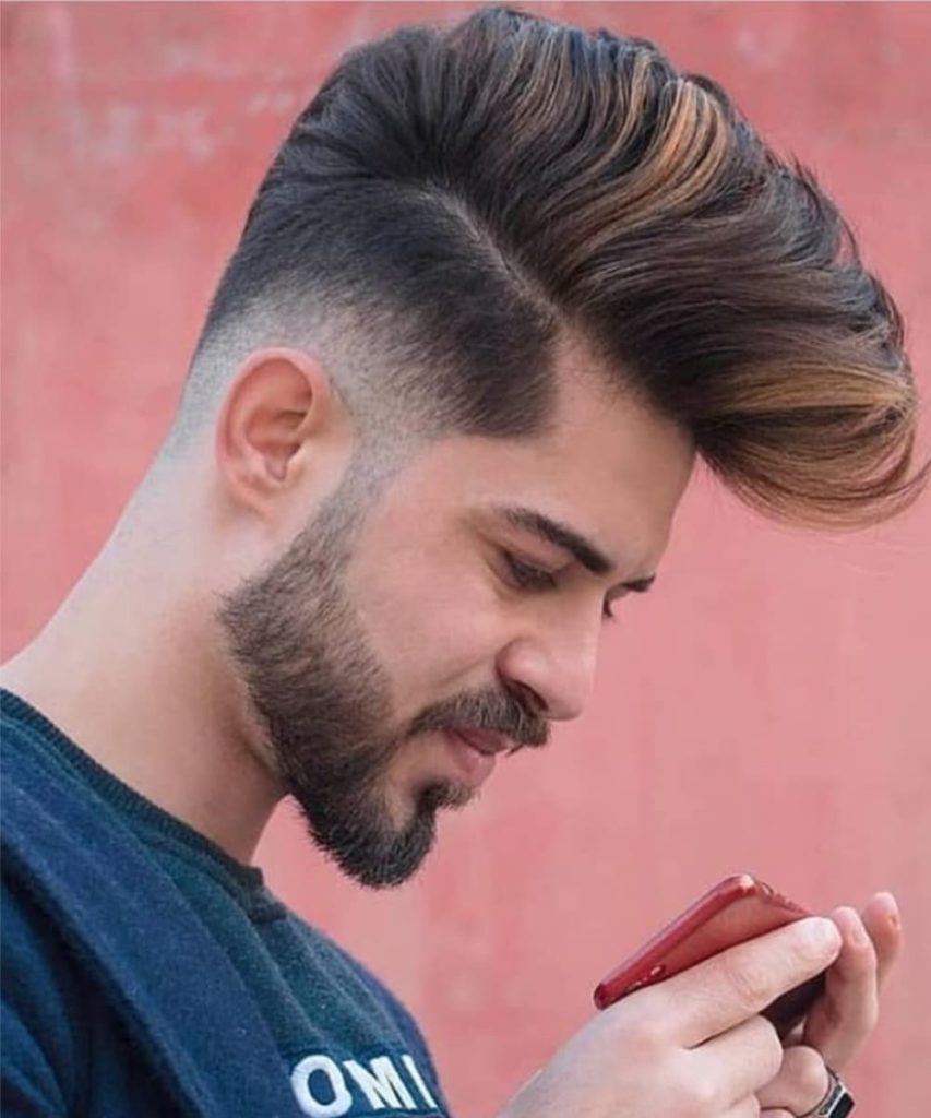 26 Agonizing V Shape Fade Haircuts For Men