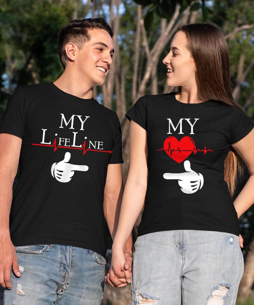 Cute Couple T-Shirt Ideas