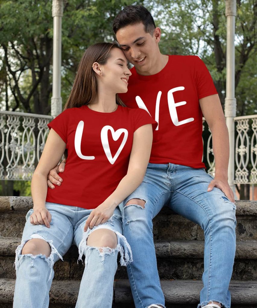 Cute Couple T-Shirt Ideas