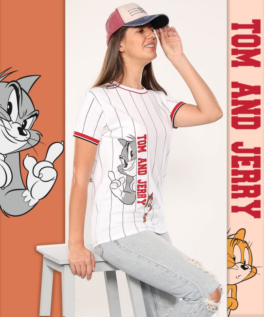 Tom and Jerry T shirts for Girls