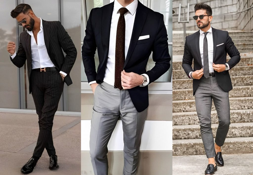 11 Navy Blazer & Black Pants Outfits for Men - Suits Expert