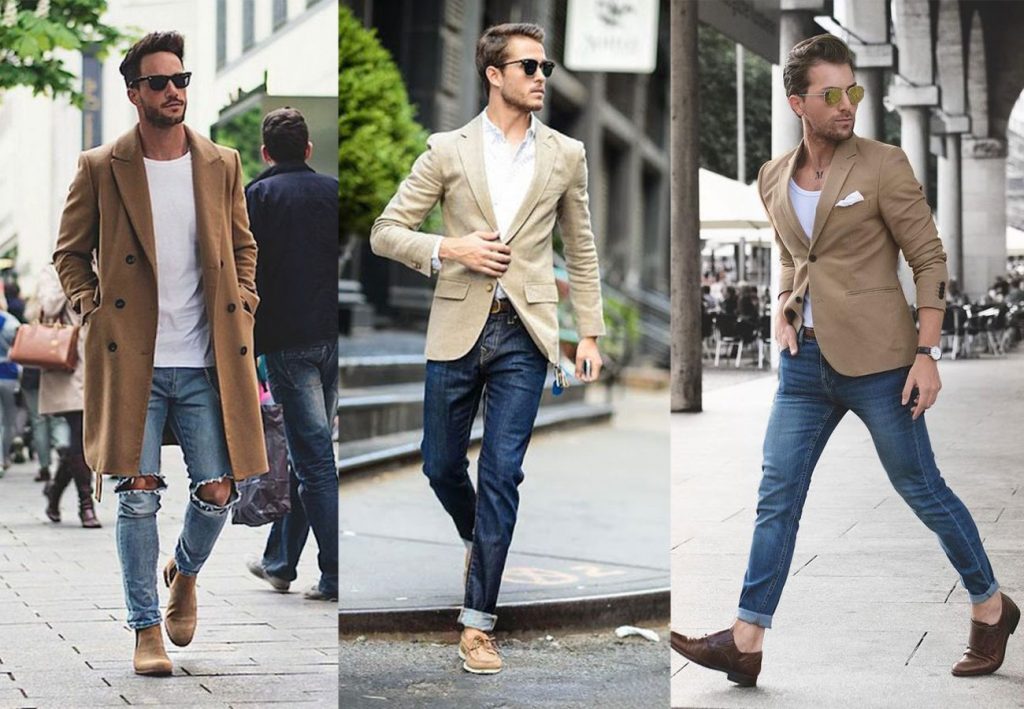 Brown Blazer Combination