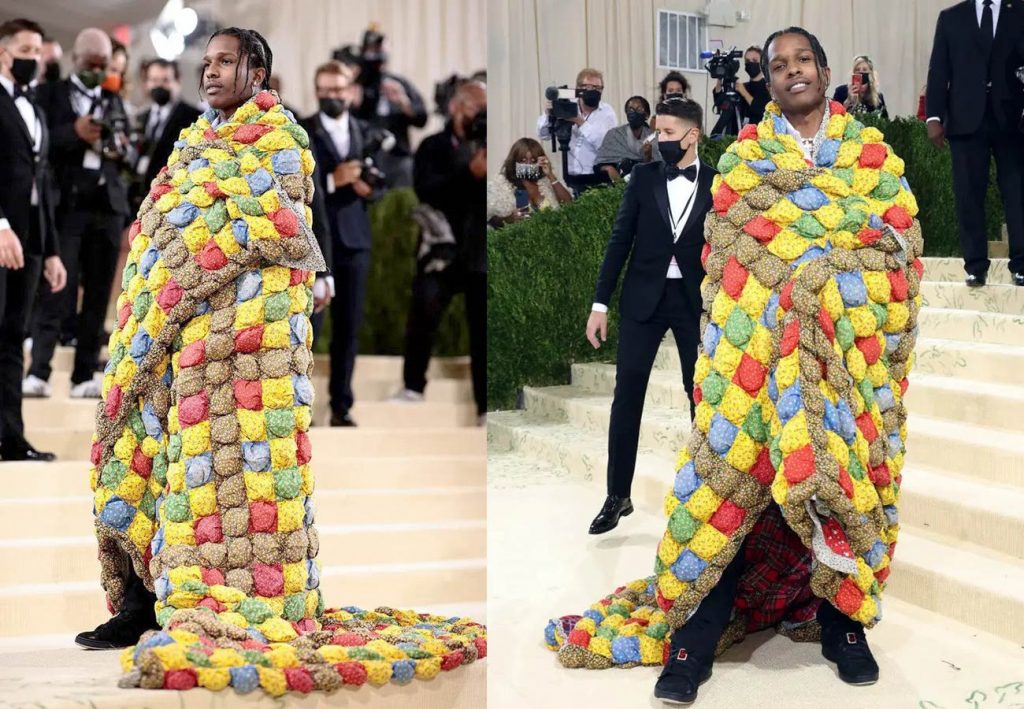 A$AP Rocky Met Gala Outfits 2021
