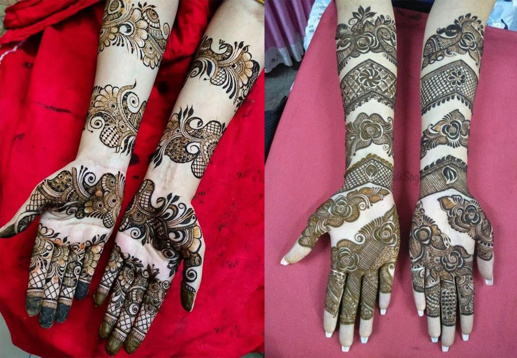 Stylish Modern Back Hand Mehndi Designs-hanic.com.vn