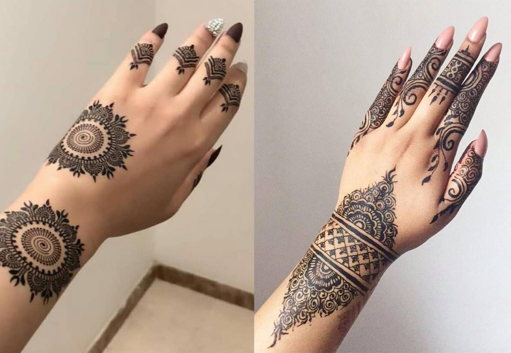 Latest Arabic Mehndi Design