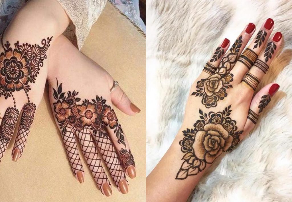 Simple Arabic Mehndi Design