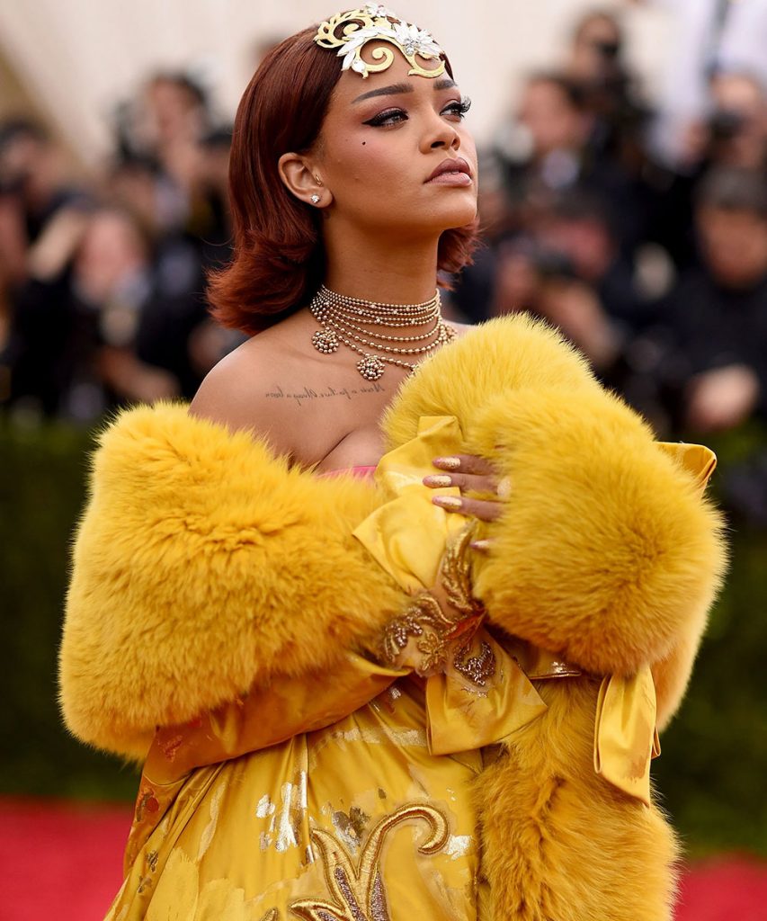 Rihanna Met Gala Dresses 2015