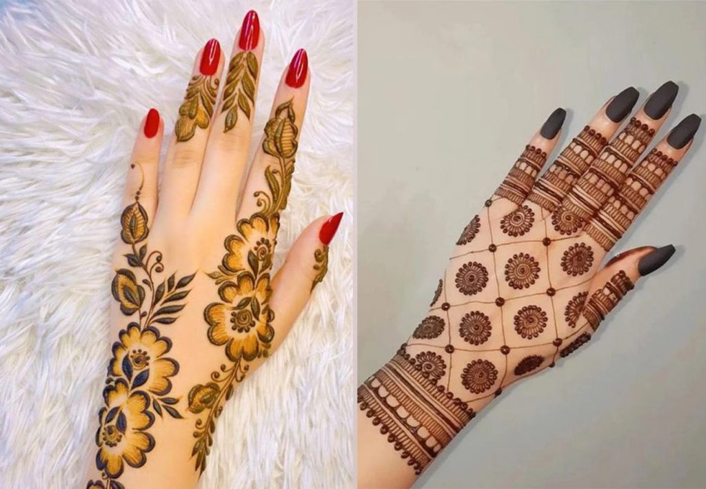 Simple Arabic mehndi design 2022 for the minimalist soul! | Bridal Mehendi  and Makeup | Wedding Blog