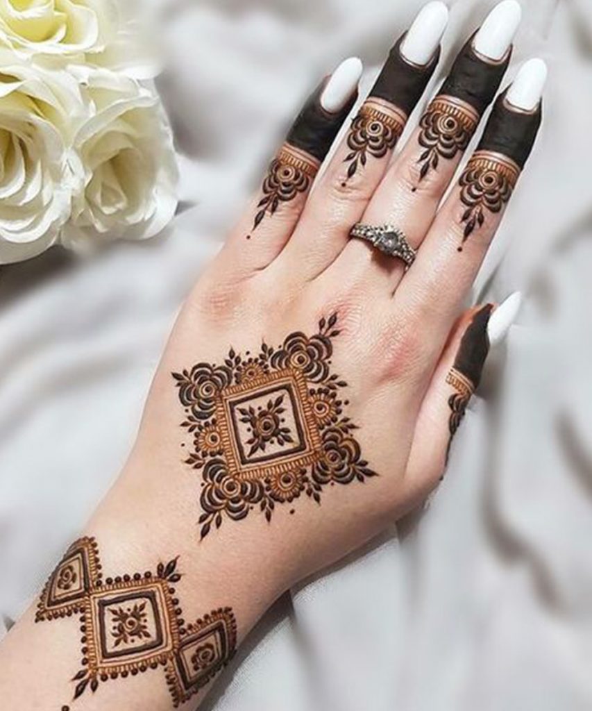 New Arabic Mehndi Design