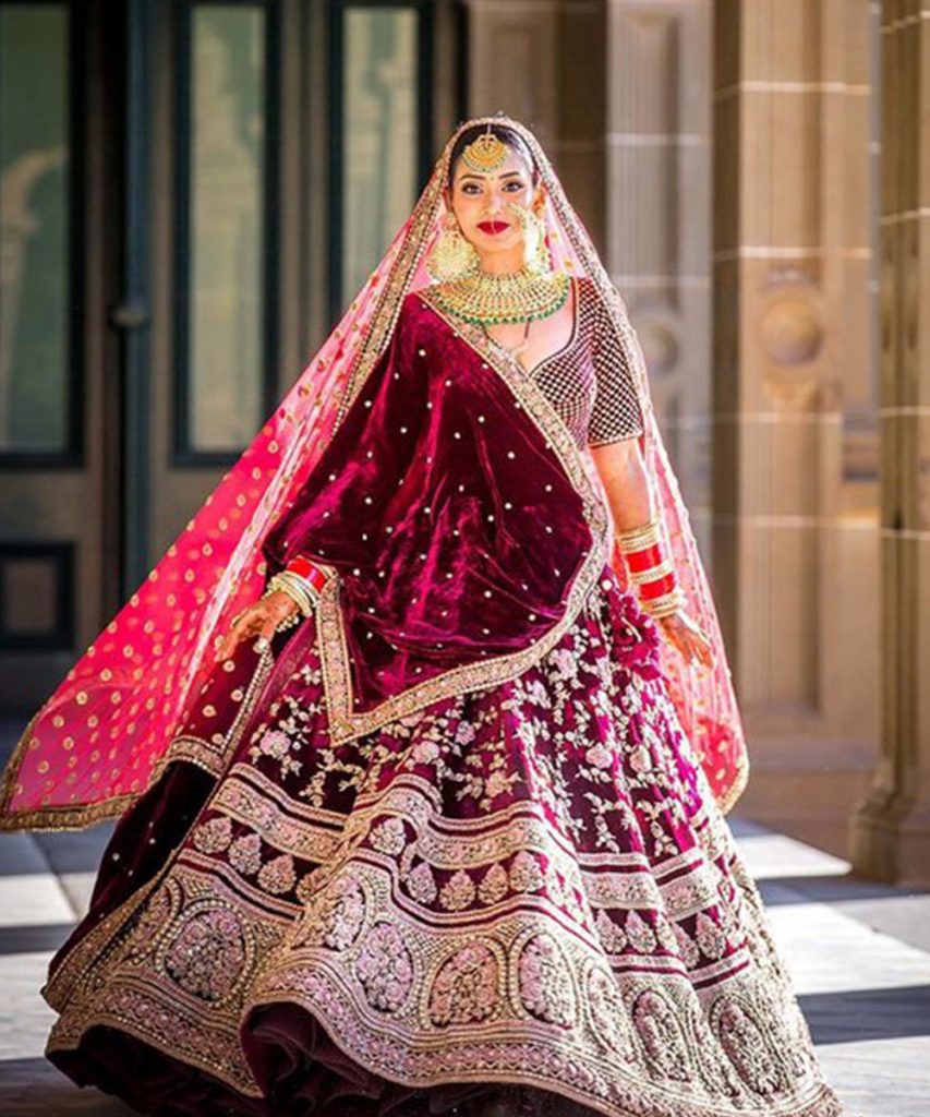 Go With these Fabulous Styles of Bridal Lehenga in 2023