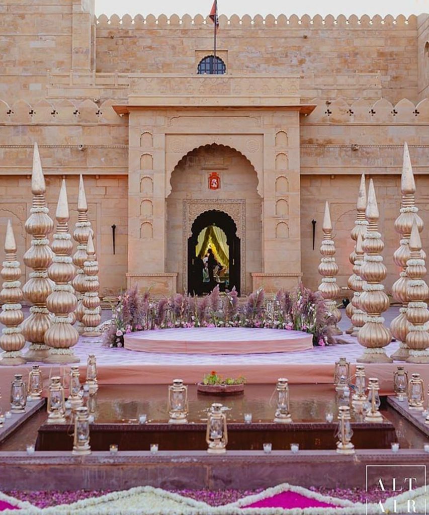 Royal Wedding Stage Decoration