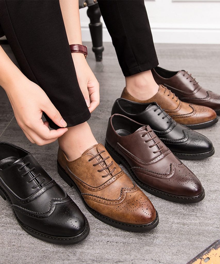 Different types of shoe for men