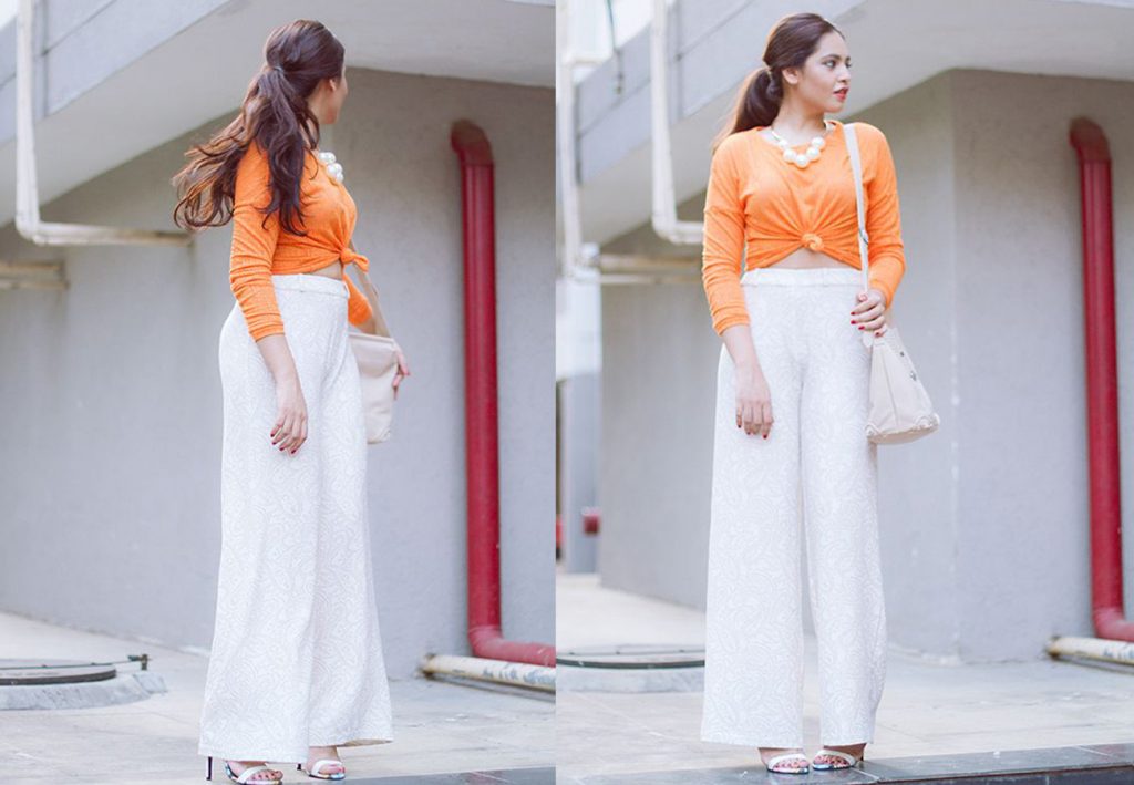 Crop Tops with Palazzo Pants