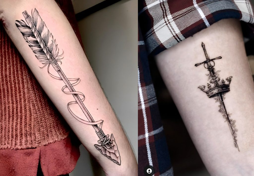 Forearm tattoos2