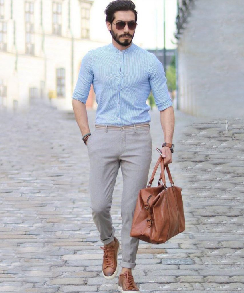 What shoes should I wear with brown trousers  Permanent Style