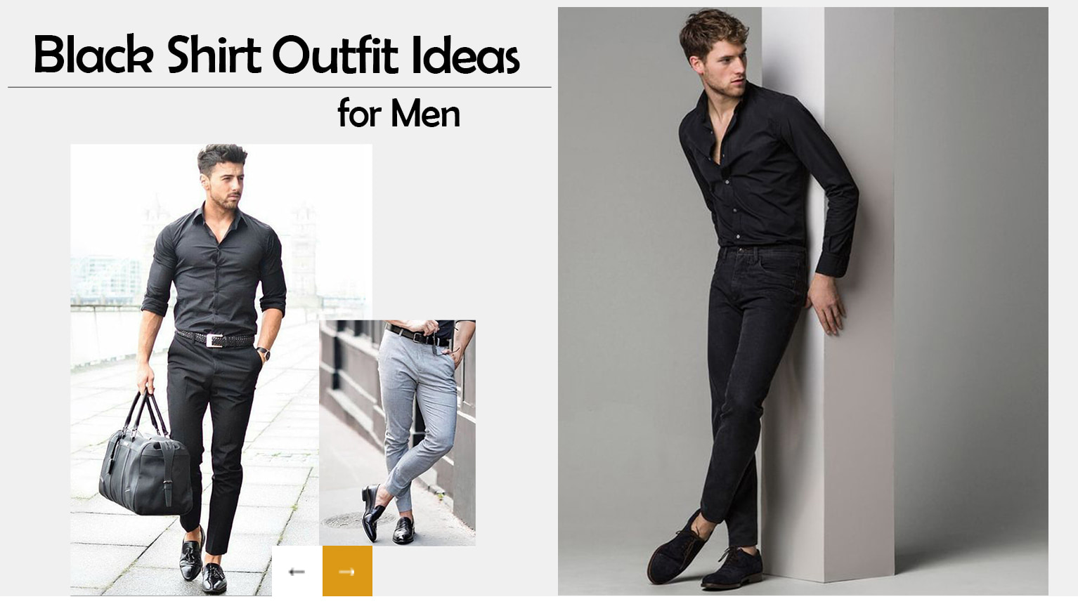 7+ Best Black Shirt Combination Pants Ideas For Men - Beyoung Blog