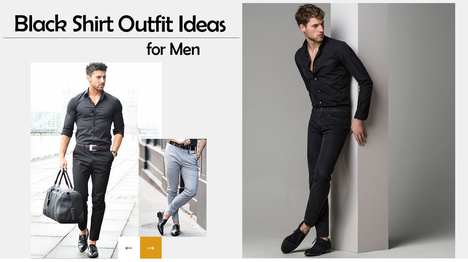 7+ Best Black Shirt Combination Pants Ideas for Men - Beyoung Blog