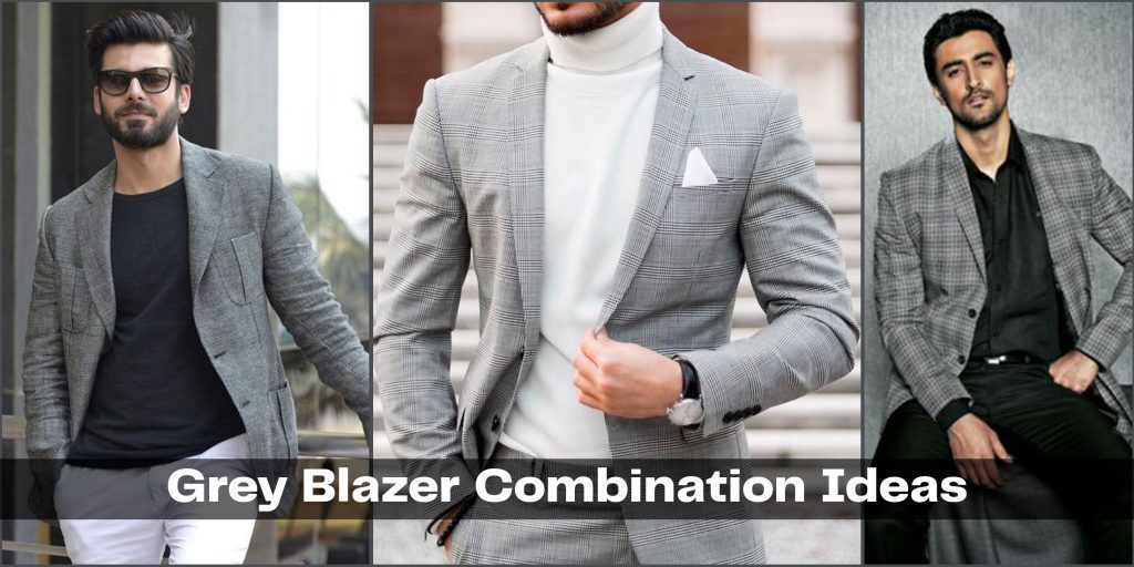 Grey Blazer Combination