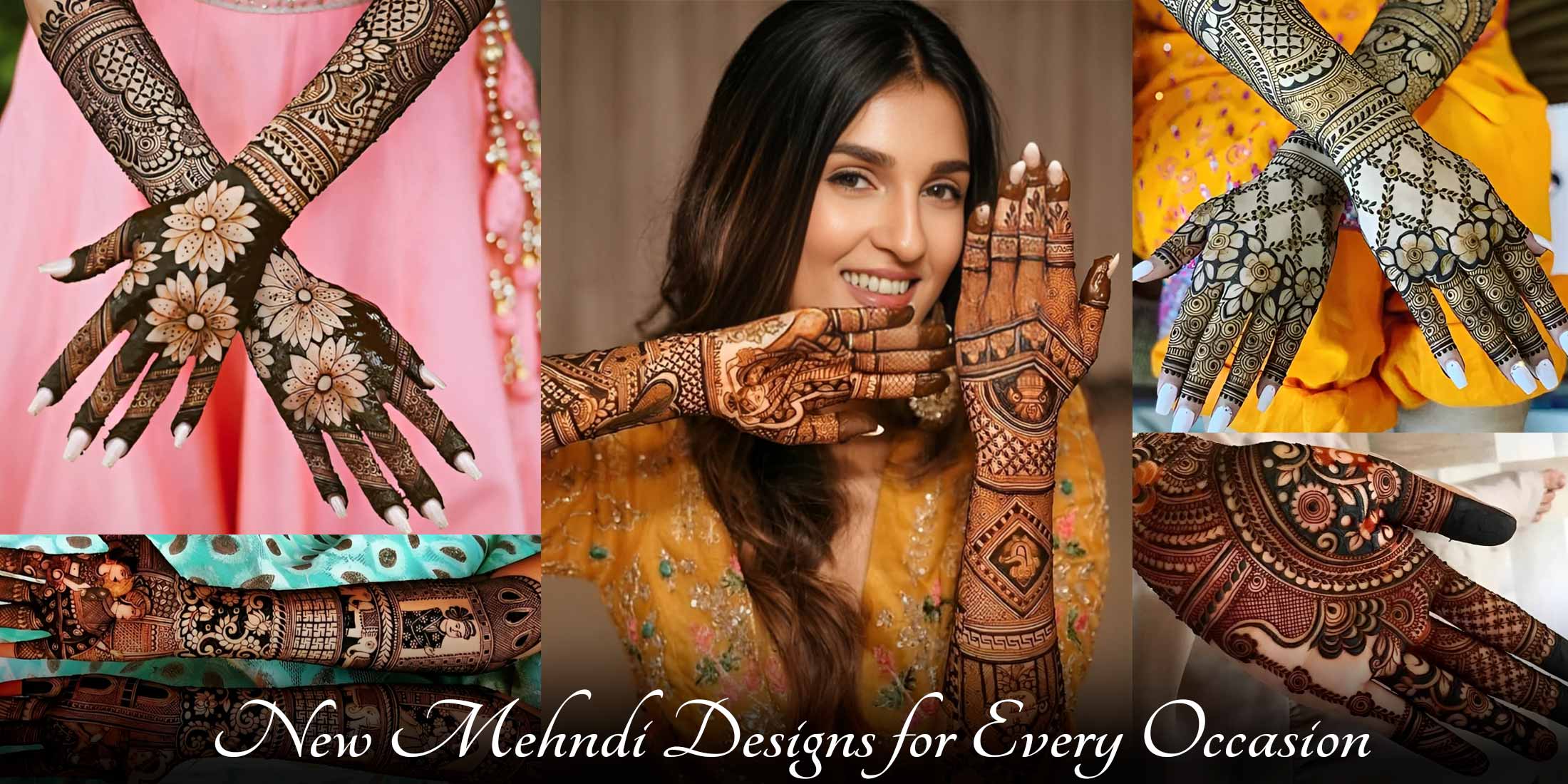 8 Different Types of Mehendi Designs
