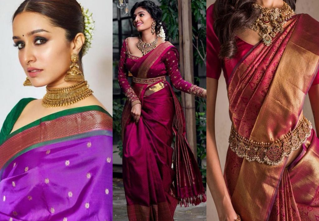 Silk Sarees for South Indian Brides | South indian bride saree, Bridal  sarees south indian, Indian bridal sarees