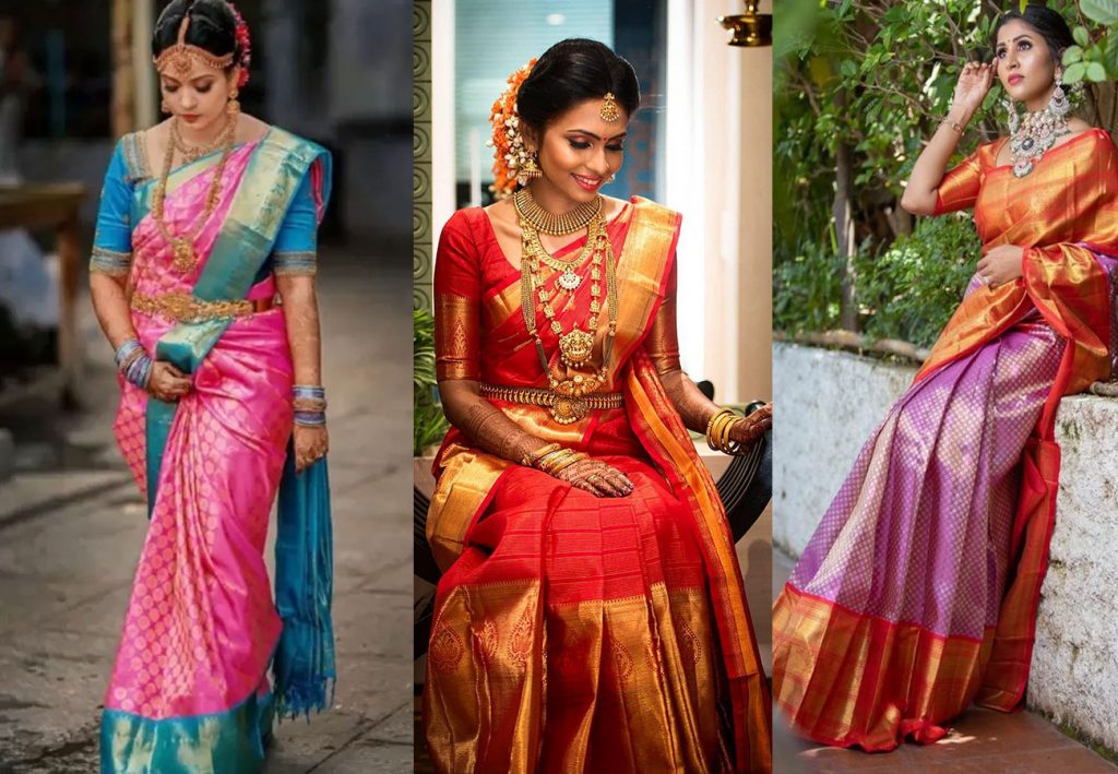 traditional wedding sarees look for bride