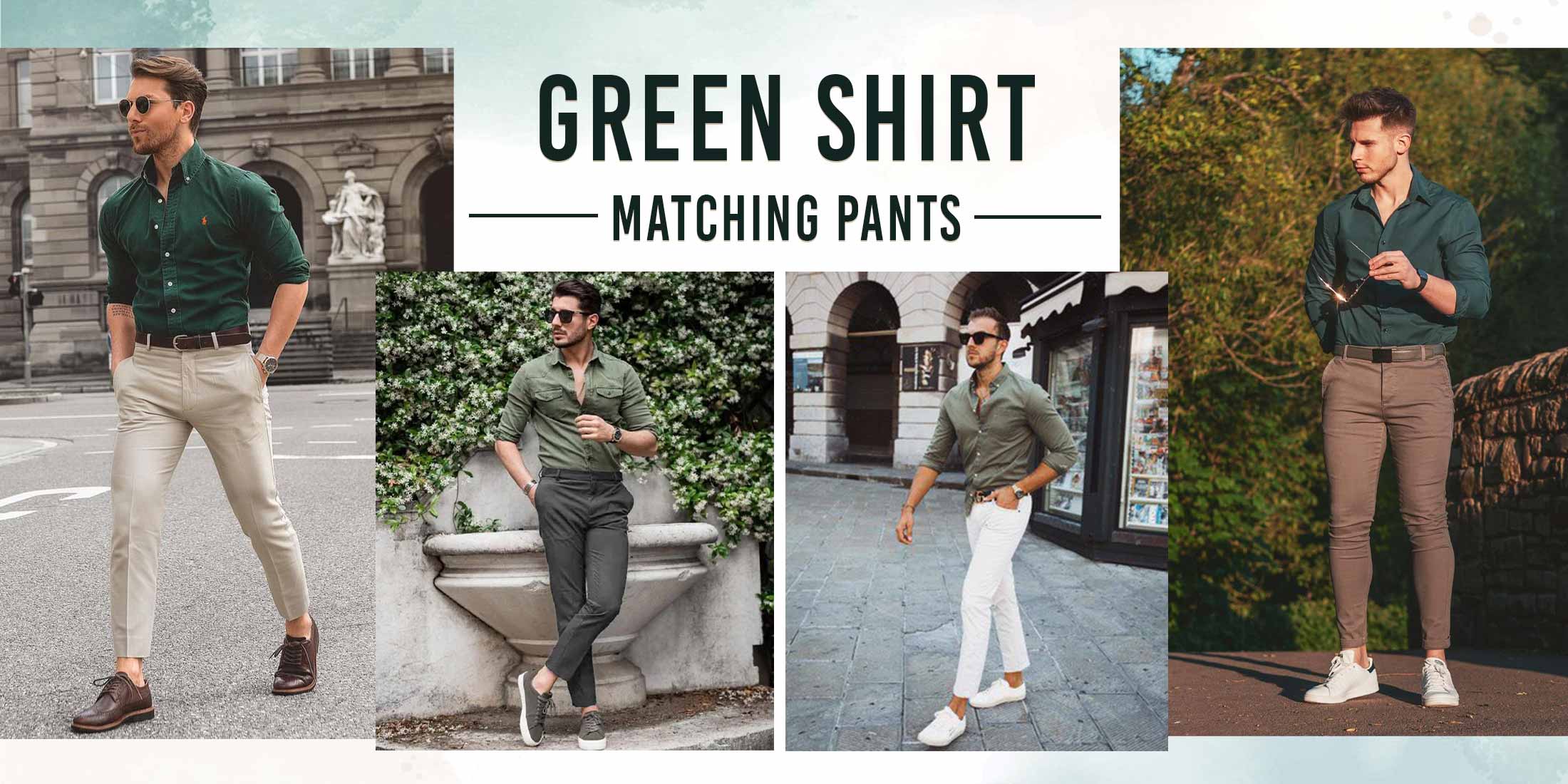 Buy Louis Philippe Green Trousers Online - 775737 | Louis Philippe