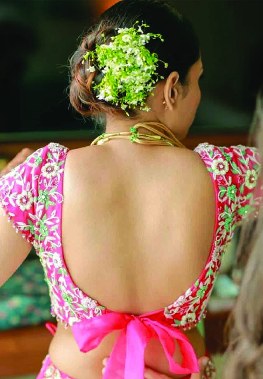 Check out these Backless Blouse Designs that are sure to turn some