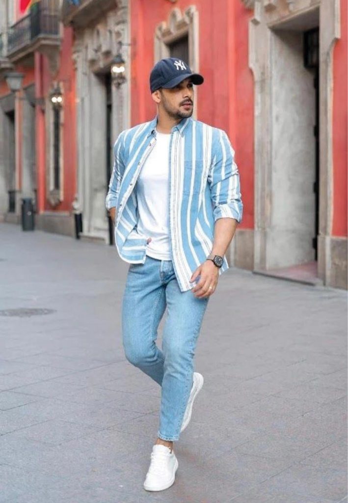 What To Wear With Denim Shirt For Male  Denim Shirt Outfit