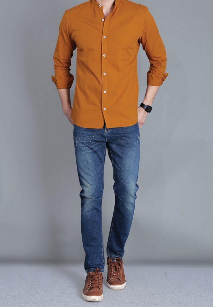20+ Blue Jeans Matching Shirt Ideas for Men This Season