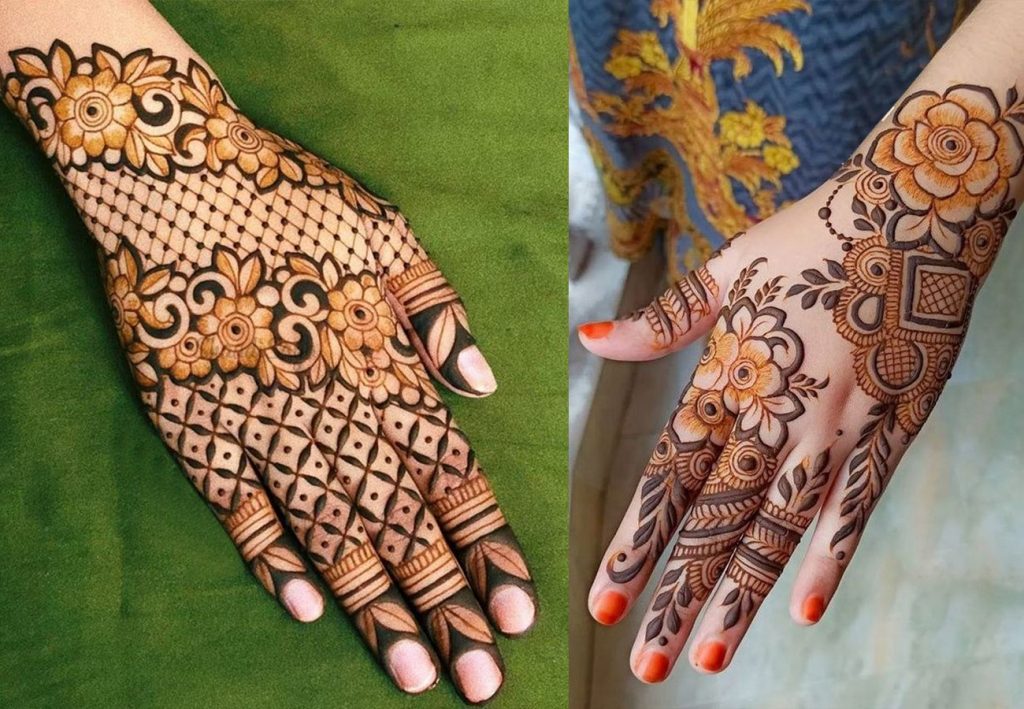 Mehndi Designs for Back Hand