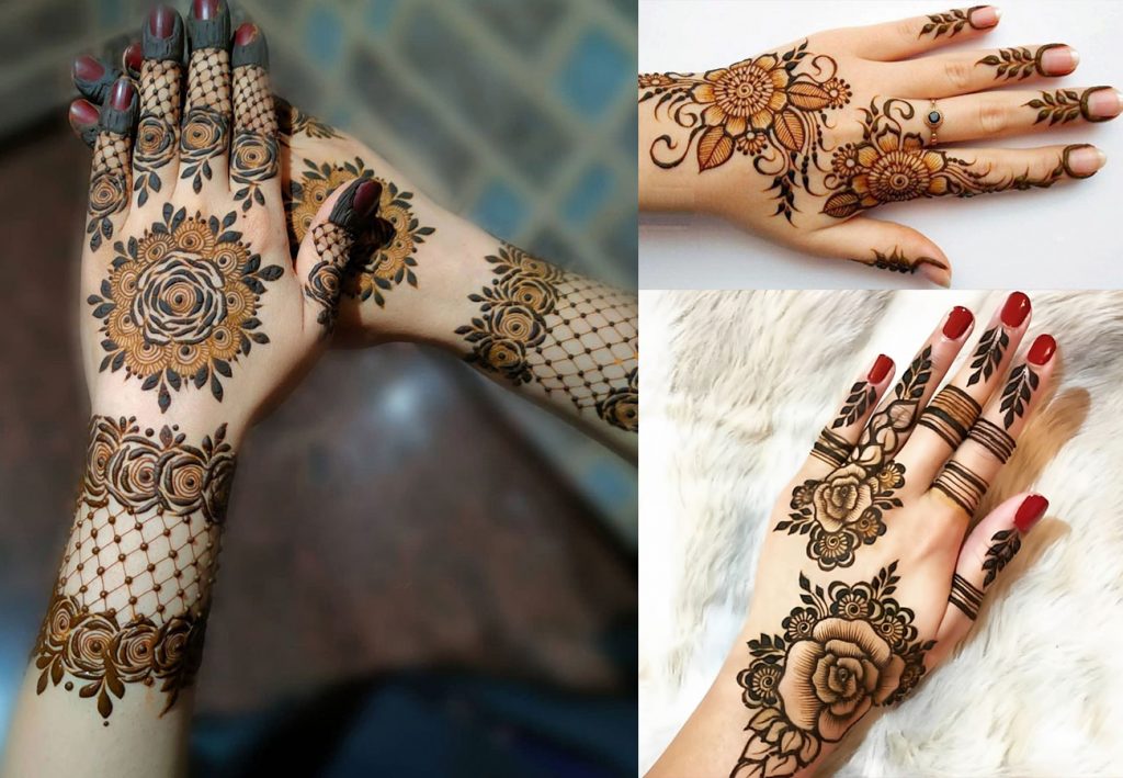 Gorgeous Floral Mehndi Designs For Back Hand - Mehndi Designs-thunohoangphong.vn