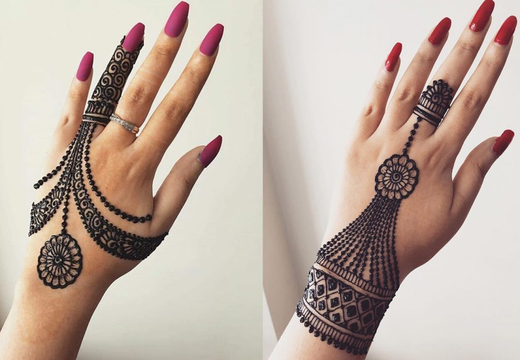 Mehndi Design Back Hand Full