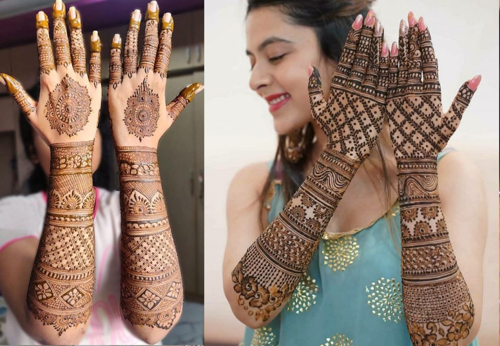 13 Back Hand Mehndi Design