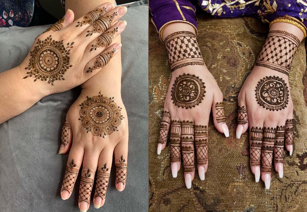 Beautiful Mehendi Designs For Back Hand