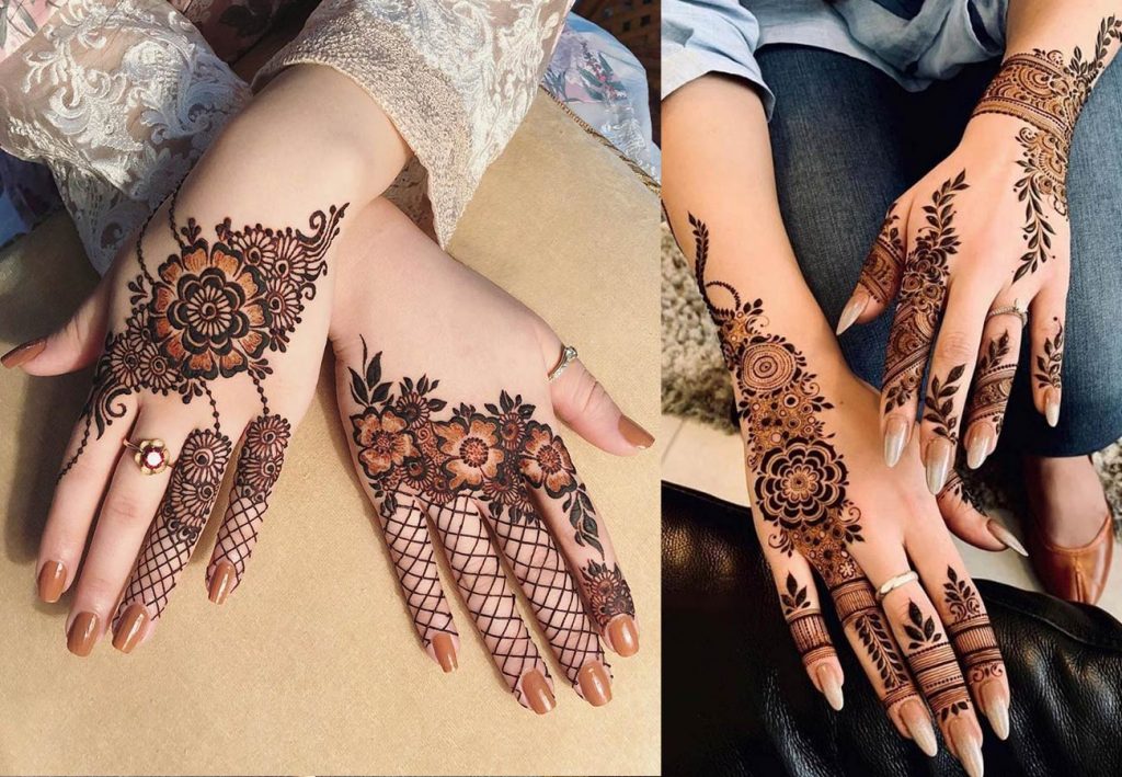 Discover more than 156 hand back mehndi simple latest