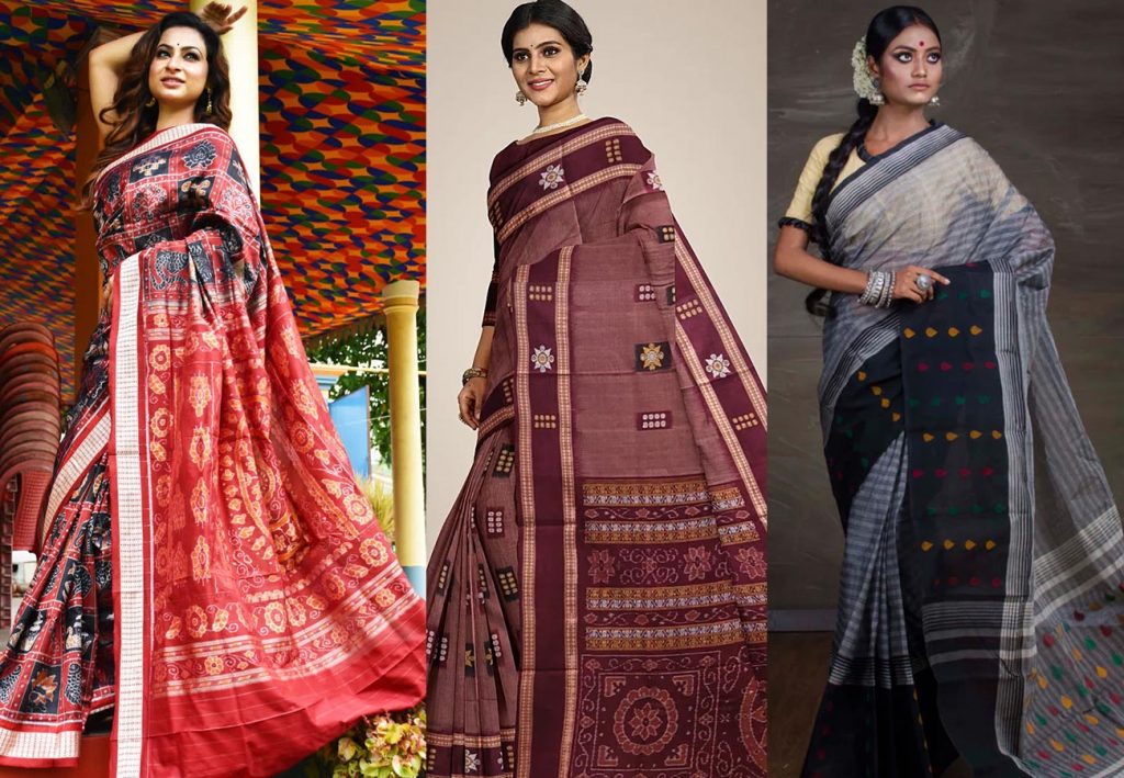 Bomkai Traditional Indian Sarees