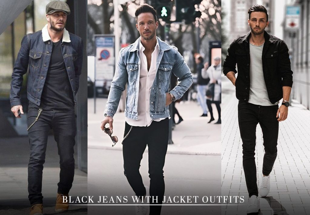 Black Jeans Outfits For Men