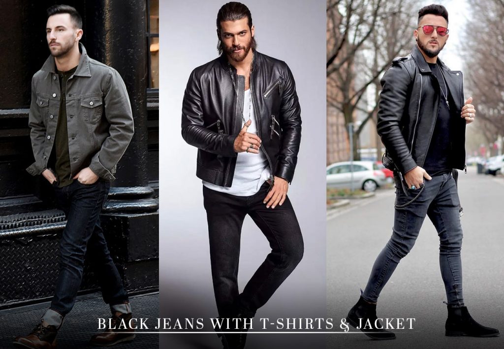 Black jeans with Blazer