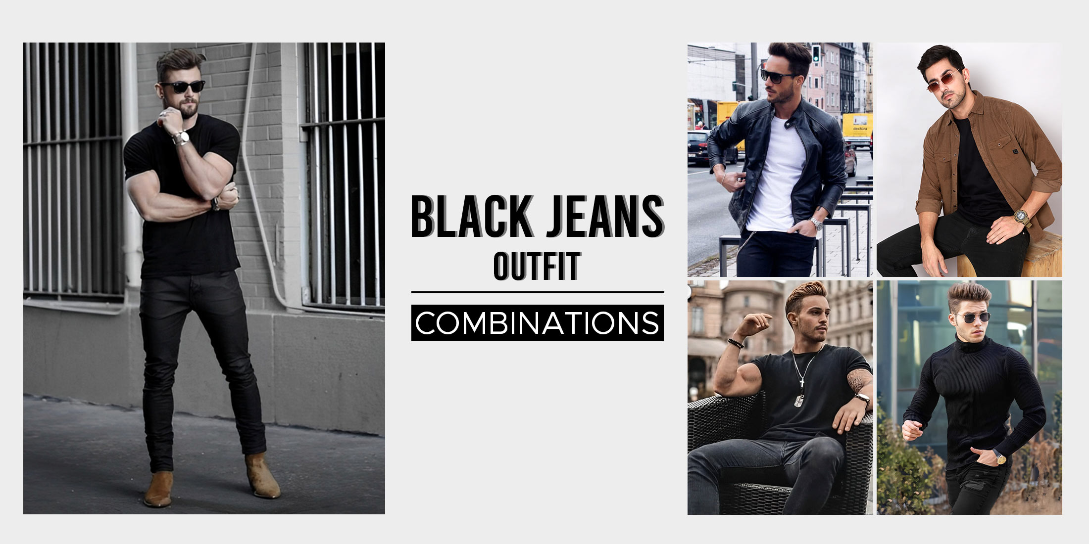Black Jeans Outfit Combinations For Men- Beyoung Blog