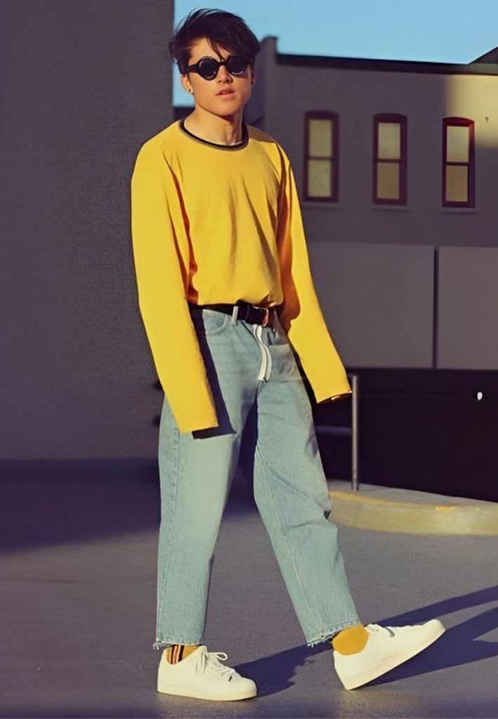 trendy mens jeans