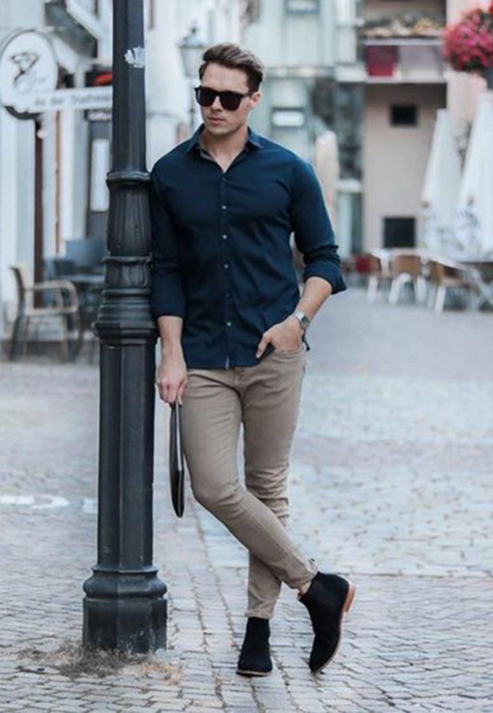 Stylish Combos of Brown Pants with The Perfect Shirt