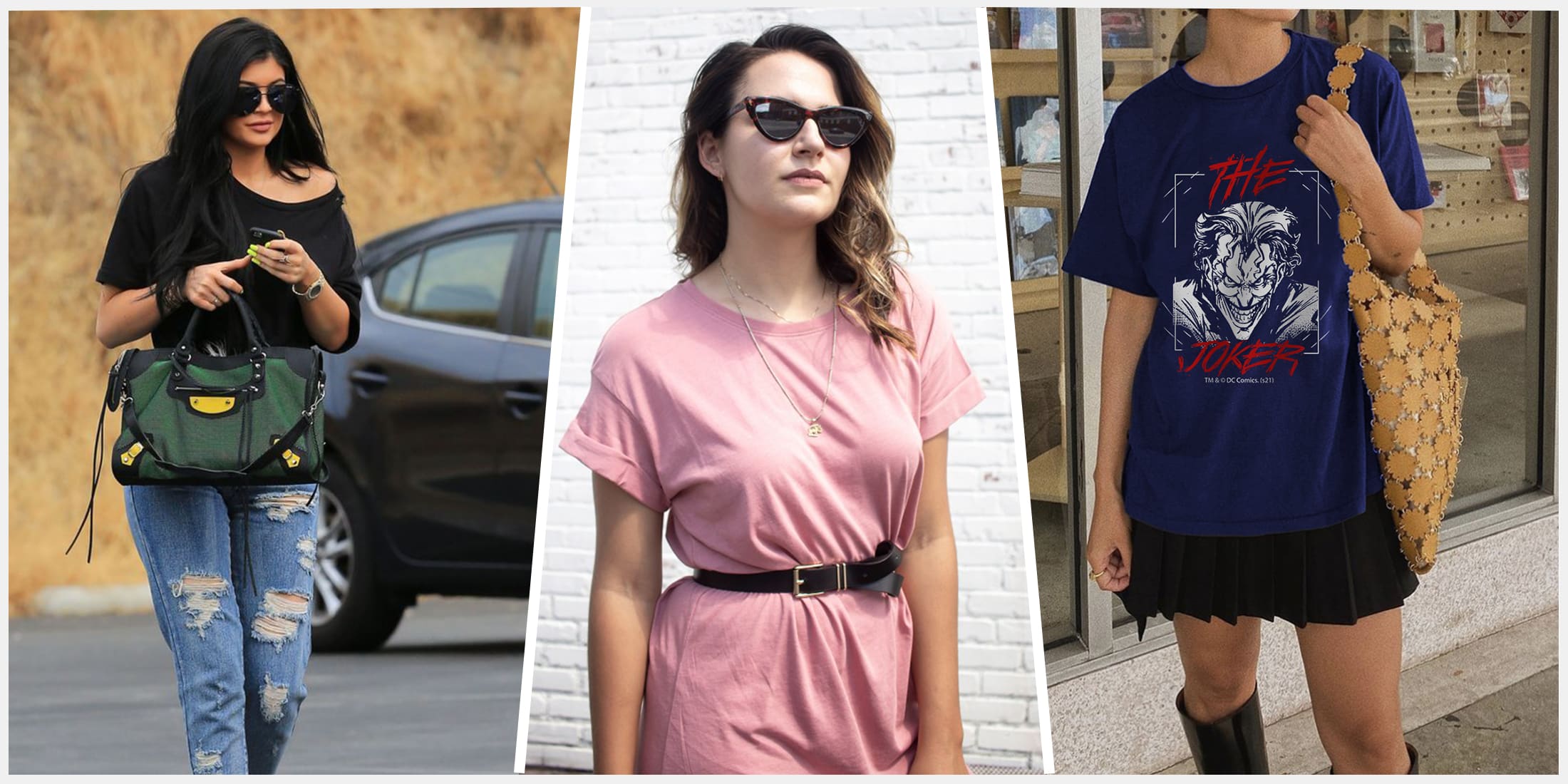How to Wear Oversized T shirts in Different Ways