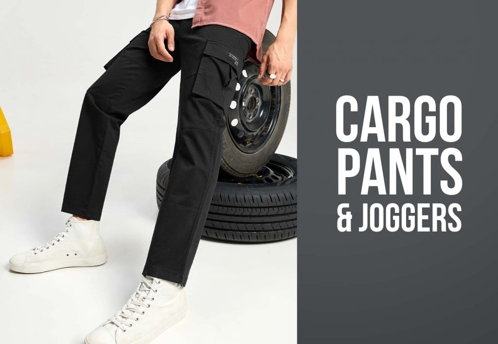 stylish men's clothing - cargo pants & joggers