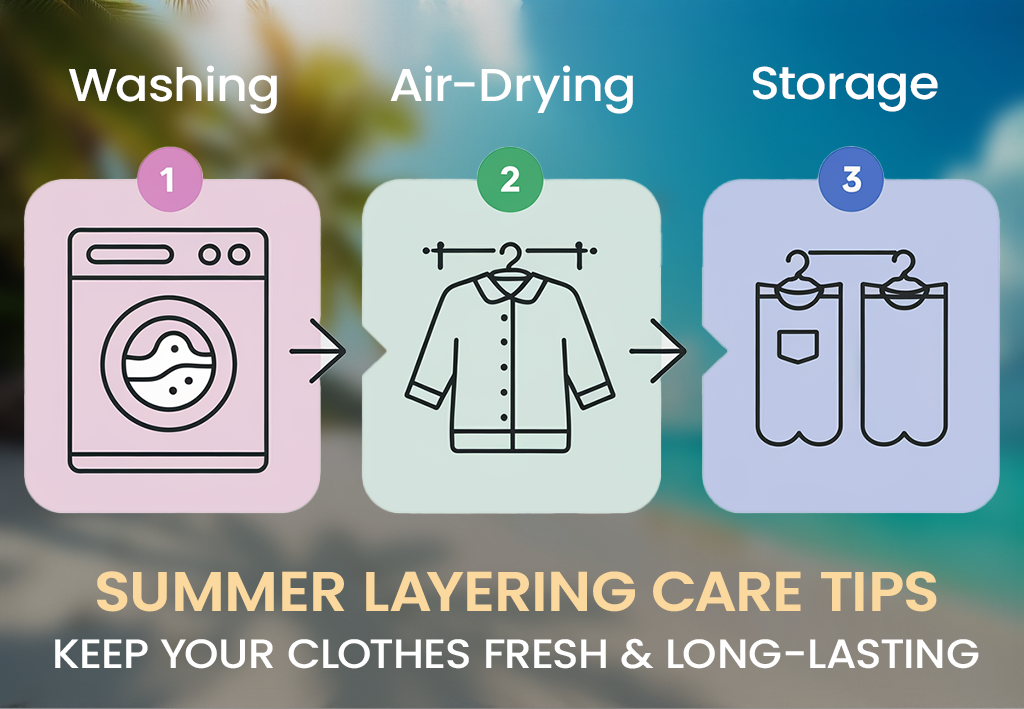 Summer Layering Care Tips