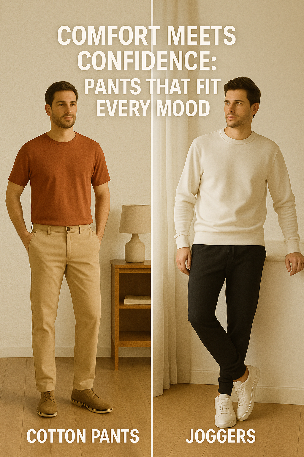 Comfort Meets Confidence: Pants That Fit Every Mood